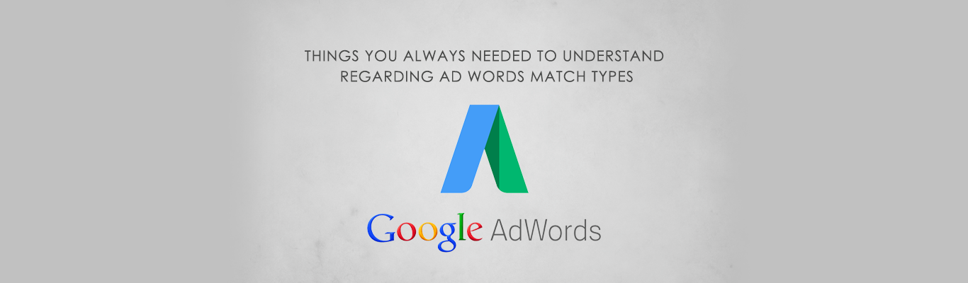 Things You Always needed to understand regarding AdWords Match Types